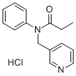 CAS 登录号：97377-91-8， N-(3-吡啶甲基)丙酰苯胺盐酸盐