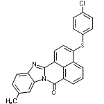 CAS#: 97416-81-4, 3-[(4-Chlorophenyl)Thio]-10-Methyl-7H-Benzimidazo[2,1-a]Benz[de]Isoquinolin-7-One