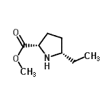 CAS 登录号：97465-31-1， 甲基(5S)-5-乙基-L-脯氨酸酯