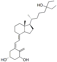 CAS 登录号：97473-92-2， 1,25-二羟基-26,27-二甲基胆骨化醇
