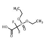 CAS 登录号：97480-37-0， (二乙氧基磷酰)(二氟)乙酸