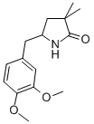 CAS#: 97561-94-9, 5-((3,4-Dimethoxyphenyl)Methyl)-3,3-Dimethyl-2-Pyrrolidinone
