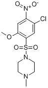CAS#: 97630-21-2, 1-((5-Chloro-2-Methoxy-4-Nitrophenyl)Sulfonyl)-4-Methylpiperazine