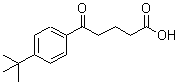 CAS 登录号：97692-66-5， 5-[4-(2-甲基-2-丙基)苯基]-5-氧代戊酸