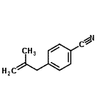 CAS#: 97780-97-7, 4-(2-Methyl-2-propen-1-yl)benzonitrile