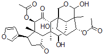 CAS 登录号：97871-44-8， 异川楝素