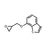 CAS#: 97872-30-5, 7-(2-Oxiranylmethoxy)-1,3-benzothiazole