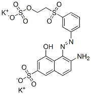 CAS#: 97925-90-1, Dipotassium 6-Amino-4-Hydroxy-5-[[3-[[2-(Sulphonatooxy)Ethyl]Sulphonyl]Phenyl]Azo]Naphthalene-2-Sulphonate
