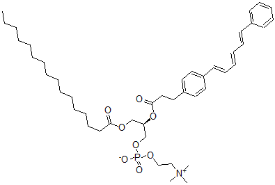 CAS 登录号：98014-38-1， 1-棕榈酰基-2-((2-(4-(6-苯基-1,3,4-己三烯基)苯基)乙基)羰基)-3-磷脂酰胆碱