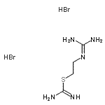 CAS 登录号：98021-17-1， 2-亚胺甲酰基胺基乙基氨基硫代甲亚氨酸酯二氢溴酸盐