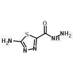 CAS#: 98022-46-9, 5-Amino-1,3,4-thiadiazole-2-carbohydrazide