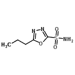 CAS#: 98071-53-5, 5-Propyl-1,3,4-oxadiazole-2-sulfonamide