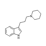 CAS#: 98132-63-9, 3-[3-(1-Piperidinyl)propyl]-1H-indole