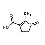 CAS#: 98136-04-0, 5-methyl-1-oxo-2,3-dihydrothiophene-4-carboxylic acid