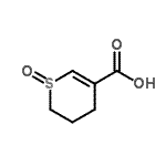 CAS#: 98136-05-1, 3,4-Dihydro-2H-thiopyran-5-carboxylic acid 1-oxide