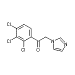 CAS 登录号：98164-59-1， 2-(1H-咪唑-1-基)-1-(2,3,4-三氯苯基)乙酮