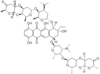 CAS 登录号：98183-93-8， 1-Hydroxyserirubicin
