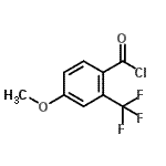 CAS#: 98187-17-8, 4-Methoxy-2-(trifluoromethyl)benzoyl chloride