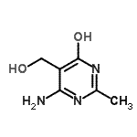 CAS#: 98197-27-4, 6-Amino-5-(hydroxymethyl)-2-methyl-4-pyrimidinol