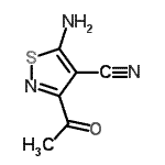 CAS#: 98259-39-3, 3-Acetyl-5-amino-1,2-thiazole-4-carbonitrile
