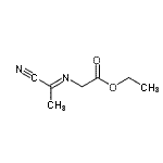CAS 登录号：98334-59-9， 乙基(E)-N-(1-氰基乙基亚基)甘氨酸酯
