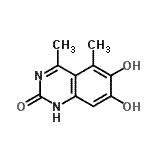 CAS#: 98473-14-4, 6,7-Dihydroxy-4,5-dimethyl-2(1H)-quinazolinone