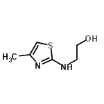 CAS#: 98484-42-5, 2-[(4-Methyl-1,3-thiazol-2-yl)amino]ethanol
