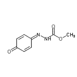 CAS#: 98488-39-2, Methyl 2-(4-oxo-2,5-cyclohexadien-1-ylidene)hydrazinecarboxylate