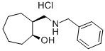 CAS 登录号：98516-19-9， 顺式-2-苄基氨基-1-环庚醇盐酸盐