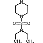 CAS#: 98545-23-4, N,N-Diethyl-1-piperazinesulfonamide