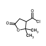 CAS#: 98546-95-3, 2,2-Dimethyl-5-oxotetrahydro-3-furancarbonyl chloride