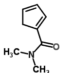 CAS#: 98593-12-5, N,N-dimethylcyclopenta-1,3-diene-1-carboxamide