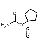 CAS#: 98593-32-9, 1-Ethynylcyclopentyl carbamate