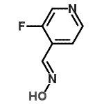 CAS 登录号：98598-86-8， (E)-1-(3-氟-4-吡啶基)-N-羟基甲亚胺