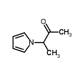 CAS 登录号：98612-18-1， 3-(1H-吡咯-1-基)-2-丁酮