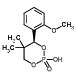 CAS#: 98674-83-0, (4S)-4-(2-Methoxyphenyl)-5,5-dimethyl-1,3,2-dioxaphosphinan-2-ol 2-oxide