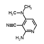 CAS#: 98694-73-6, 2-Amino-4-(dimethylamino)nicotinonitrile