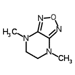 CAS#: 98778-07-5, 4,7-Dimethyl-4,5,6,7-tetrahydro[1,2,5]oxadiazolo[3,4-b]pyrazine