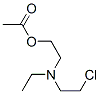 CAS 登录号：98812-27-2， 2-(2-氯乙基乙基氨基)乙基乙酸酯