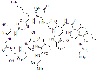 CAS 登录号：98914-01-3， 羊毛硫抗生素 A