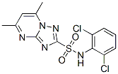 CAS#: 98937-00-9, N-(2,6-Dichlorophenyl)-5,7-Dimethyl[1,2,4]Triazolo[1,5-a]Pyrimidine-2-Sulfonamide