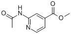 CAS 登录号：98953-21-0， 2-(乙酰氨基)-4-吡啶羧酸甲酯