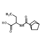 CAS#: 99028-70-3, 2-[(Bicyclo[2.2.1]hept-2-ylcarbonyl)amino]butanoic acid