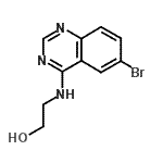 CAS#: 99057-99-5, 2-[(6-Bromo-4-quinazolinyl)amino]ethanol