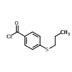 CAS#: 99070-68-5, 4-(Propylsulfanyl)benzoyl chloride