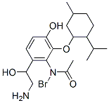 CAS 登录号：99081-70-6， 2-溴-N-[4-[1-[[2-(3,4-二羟基苯基)-2-羟基乙基]氨基]-1-甲基乙基]-1-甲基环己基]-乙酰胺氢溴酸盐(1:1)