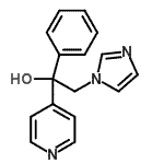 CAS#: 99161-86-1, 2-(1H-Imidazol-1-yl)-1-phenyl-1-(4-pyridinyl)ethanol