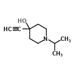 CAS#: 99188-74-6, 4-Ethynyl-1-isopropyl-4-piperidinol