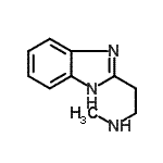 CAS#: 99206-38-9, 2-(1H-Benzimidazol-2-yl)-N-methylethanamine