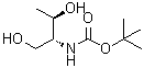 CAS 登录号：99216-67-8， [(2R,3R)-1,3-二羟基-2-丁炔基]氨基甲酸叔丁酯